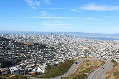 San Francisco, Aussichtspunkt Twin Peaks